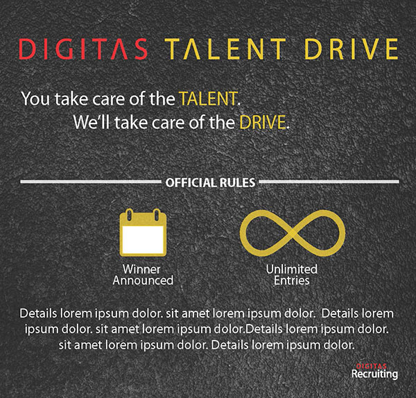 Digitas Talent Drive Teaser