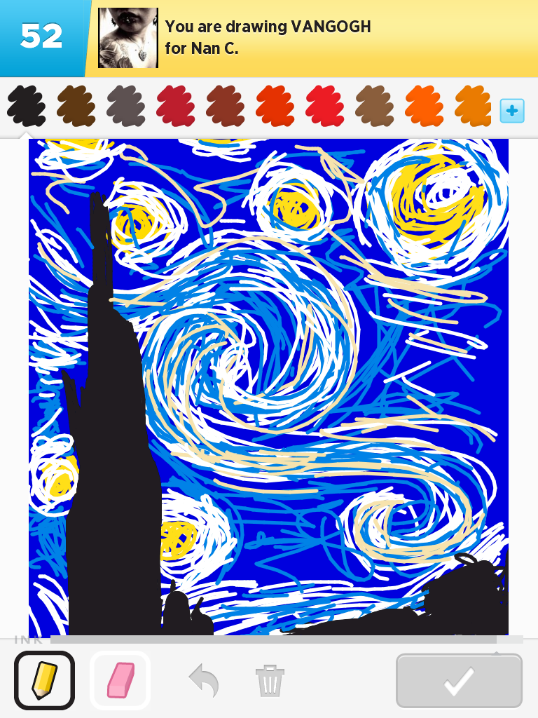 Draw Something - Van Gogh