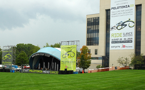 Pelotonia 09 opening ceremonies